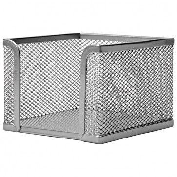 Blok kocka žica 9,5x9,5x9,5cm LD01-499 srebrna
