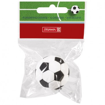 Gumica Nogomet fi 3,5cm Brunnen 10-29890 38 bijelo/crna