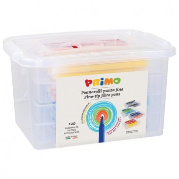 Flomaster školski 120 boja (120x10 komada) Primo u pp kutiji CMP 615PEN120