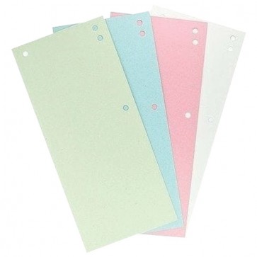 Pregrada kartonska 23,5x10,5cm pk100 Donau sortirano