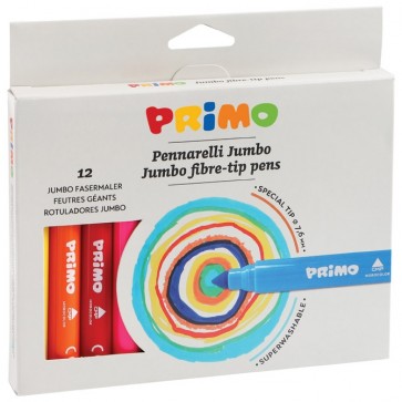Flomaster školski 12boja karton Primo Jumbo CMP 603JUMBO12