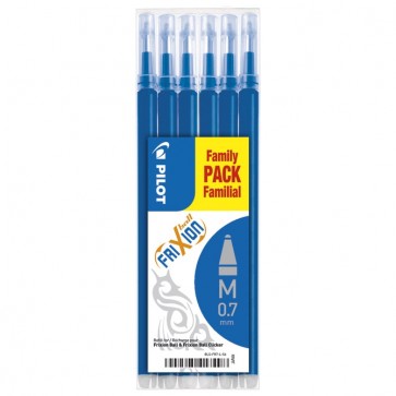 Uložak za roler 0,7mm Frixion pk6 Pilot BLS-FR7-L-S6 plavi