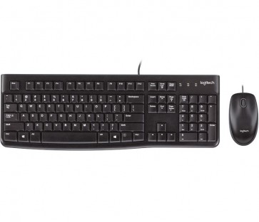 TIPKOVNICA + MIŠ LOGITECH LOG MK120 žični