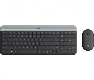 TIPKOVNICA + MIŠ LOGITECH MK470 Slim Wireless Crna bežična