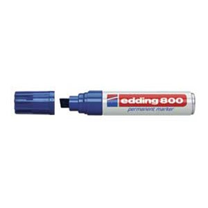 Marker permanentni 4-12mm Edding 800 plavi