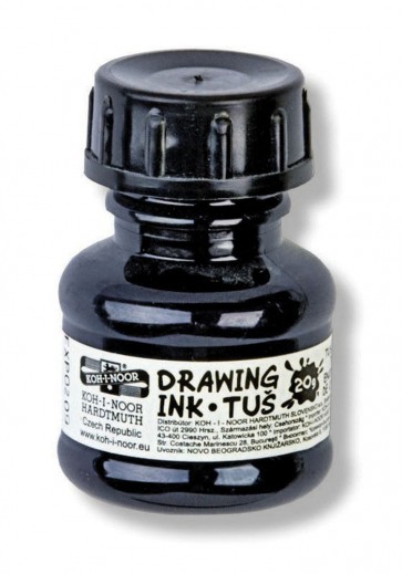 Tuš školski 20g crni K-I-N P20/640