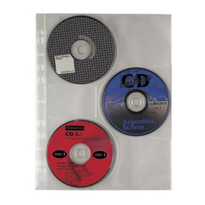 Fascikl uložni pp za 3 CD A4 pk10 Favorit 01/9315-01