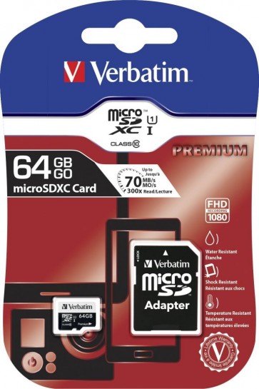 Memorijska kartica 64GB SDXC MicroSD class 10 + ADAPTER