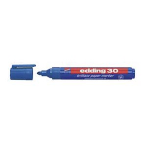 Marker briljant za papir 1,5-3mm Edding 30 plavi