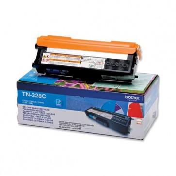 Toner BROTHER TN-328 Super High Capacity - Cyan