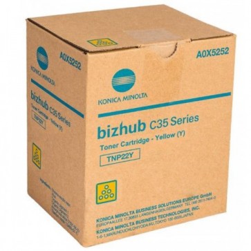 Toner MINOLTA TNP-22Y Bizhub C35P TNP-22Y Yellow