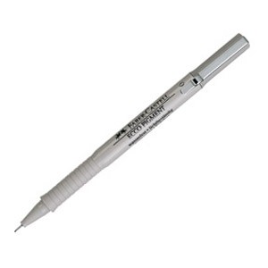 Flomaster za tehničko crtanje 0,5mm Ecco Pigment Faber Castell 166599 crni