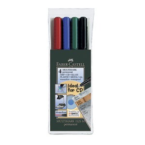 Marker permanentni 1,0mm Multimark Faber Castell 1525/4