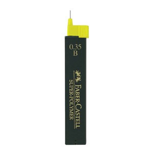 Mine 0,3mm B super polymer 1tuba Faber Castell 9063