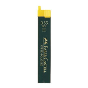 Mine 0,3mm H super polymer 1tuba Faber Castell 9063
