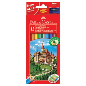 Boje drvene 12boja Faber Castell 120112 blister