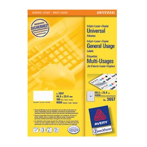 Etikete ILK 48,5x25,4mm pk100L Zweckform 3657