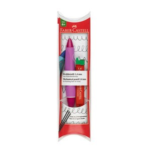 Olovka tehnička 1,4mm grip Twist Faber Castell 131444 roza blister!!