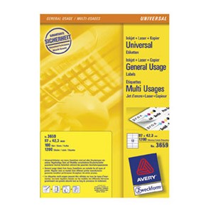 Etikete ILK 97x42,3mm pk100L Zweckform 3659