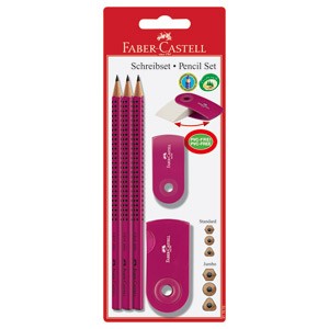 Set Grip 2001 Sleeve Faber Castell 217072 tamno rozi blister!!