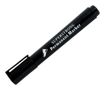 Marker permanentni 1,5-3mm okrugli vrh pk12 412 crni