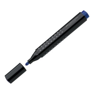 Marker permanentni 1-3mm okrugli vrh Grip 2001 Faber Castell plavi