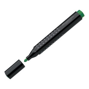 Marker permanentni 1-3mm okrugli vrh Grip 2001 Faber Castell zeleni