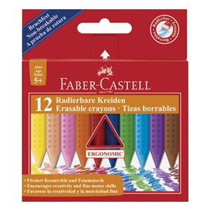 Boje voštane 12boja Grip 2001 Faber Castell 122520 blister