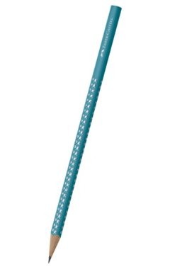 Olovka grafitna B Grip Sparkle Faber Castell 118304 petrol!!