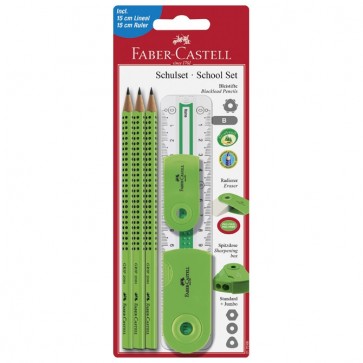 Set Grip 2001 Sleeve Faber Castell 217066 svijetlo zeleni blister
