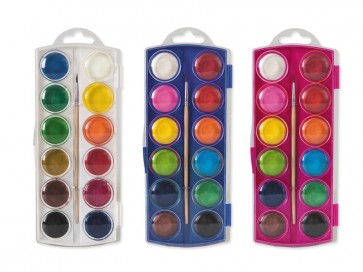 Vodene Boje sa Kistom Creative Veće 12 kom