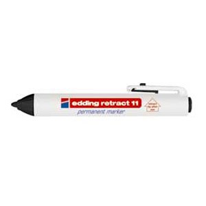 Marker permanentni 1,5-3mm Edding Retract 11 crni