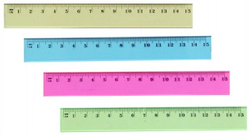 Ravnalo 15cm usko transparentno 53024 P60/1440