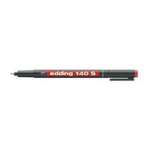 Marker OHP permanentni 0,3mm Edding 140 S crveni