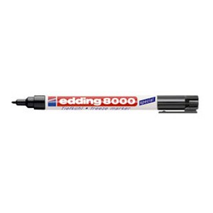 Marker za smrznutu ambalažu Edding 8000 crni blister