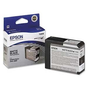 Epson T580800 STY3800 - MATTE BLACK