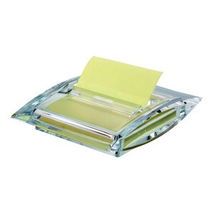 Stalak i blok samoljepljiv "Z" 75x75mm Global Notes proziran