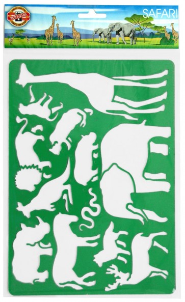 Šablona za crtanje 187x266mm SAFARI 9820 KOH-I-NOOR P24
