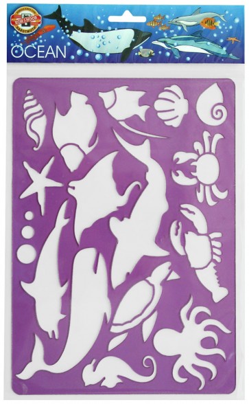 Šablona za crtanje 187x266mm OCEAN 9820 KOH-I-NOOR P24