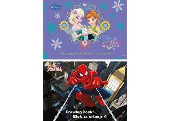 Blok za crtanje br.4 DISNEY MIX P100