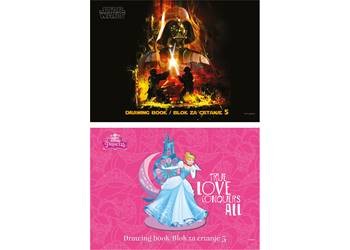 Blok za crtanje br.5 DISNEY MIX P100