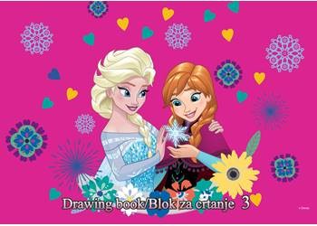 Blok za crtanje br.3 FROZEN P100