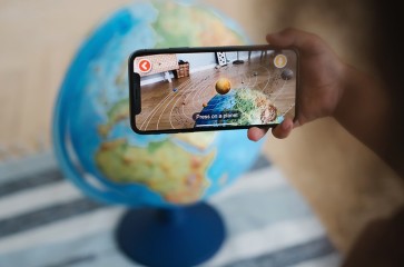 Globus 21cm Alaysky's LED svijetlo, HRV kartog.-geopolitički, IQ App P8