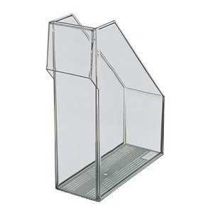 Stalak za spise okomit plastičan Exclusive Leitz 24750002 kristalno proziran