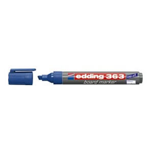 Marker za bijelu ploču 1-5mm Edding 363 plavi