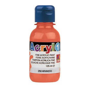 Boja tempera akrilna 125ml CMP 250 narančasta