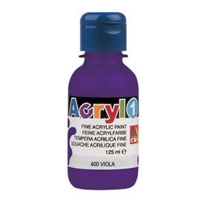 Boja tempera akrilna 125ml CMP 400 tamno ljubičasta