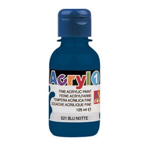Boja tempera akrilna 125ml CMP 521 tamno plava