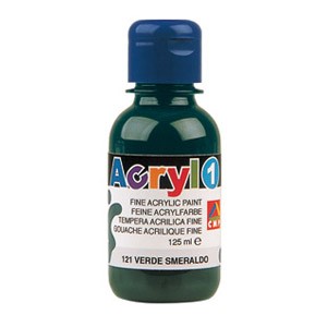 Boja tempera akrilna 125ml CMP 641 smaragdno zelena