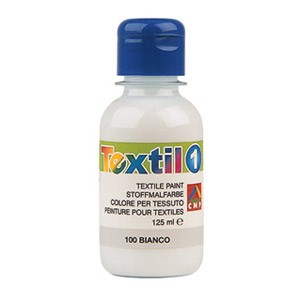 Boja tempera za tekstil 125ml CMP 100 bijela